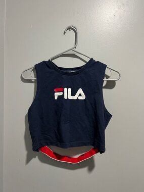 Sporty Y2K FILA Tank Top